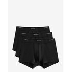 GANT 3-Pack Trunks - BLACK - S