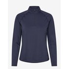 PUMA GOLF W You-V Solid 1/4 Zip - DEEP NAVY - L