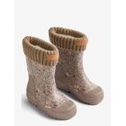 WHEAT Rubber Boot Thermo Wader - PORTABELLA FLOWERS - 30