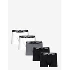 NIKE UNDERWEAR Trunk 5Pk - WHITE COOL GREY BLACK WHITE BLACK - M