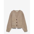 VERO MODA Vmportofino Ls V-Neck Cardigan Prm - FOSSIL - XS