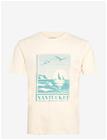 GANT Graphic Ss Tshirt - CREAMED WHITE - M