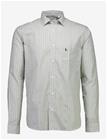 LINDBERGH Plain Small Checked Shirt L/S - DK GREEN - XXL