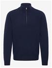 BLEND Bhbranko Halfzipp Knit Noos - SALUTE MELANGE - XXL