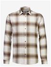 LINDBERGH Heavy Checked Twill Shirt L/S - IVORY - L