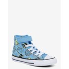 CONVERSE Ctas 1V Hi Lt. Blue/Neon Mantis/Black - BLUE - 30