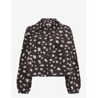 NOISY MAY Nmcozy Mila L/S Full Zip Blouse Jrs - CHOCOLATE BROWN - XL