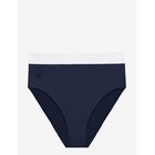 LAUREN RALPH LAUREN SWIMWEAR Lrl Bel Air Banded High Waist Pant - DARK NAVY - 42