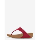 FITFLOP Lulu Leather Toepost - BURNT BERRY - 36