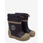 MIKK-LINE Wellies Winter Mix - Barefoot - PLUM PERFECT - 21