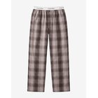 CALVIN KLEIN Sleep Pant - 21767 SHADOWS PLAID TIGERS EYE - L