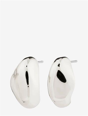 PILGRIM Dune Earrings Silver-Plated - SILVER PLATED - One Size