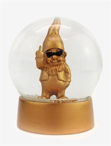 Winkee - Snow Globe - Snow Globe Gnome - Gold