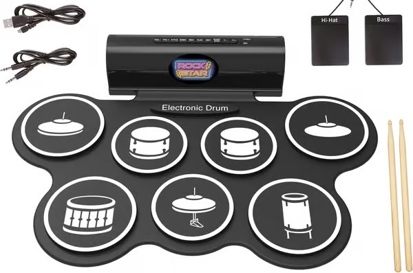 Music - Foldable Drum Set Deluxe (500910)