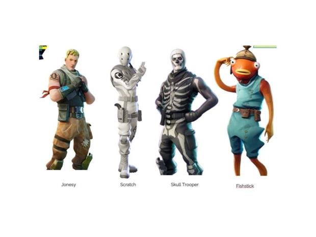 Fortnite Victory Squad Mode Figures 30Cm - 4-pack – kuva 4/4