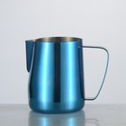Titaanilla pinnoitettu ruostumattomasta teräksestä valmistettu maitokannu Kermainen kahvikuppi Latte kahvi cappuccino latte sininen 600 ml