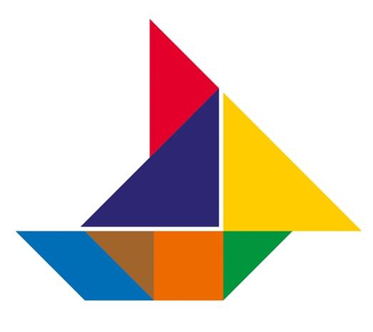 Schmidt Tangram Kids (EN) – kuva 2/2