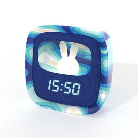 Mobility On Board Billy Clock And Light - Rainbow Leopard - Blue - ONE SIZE