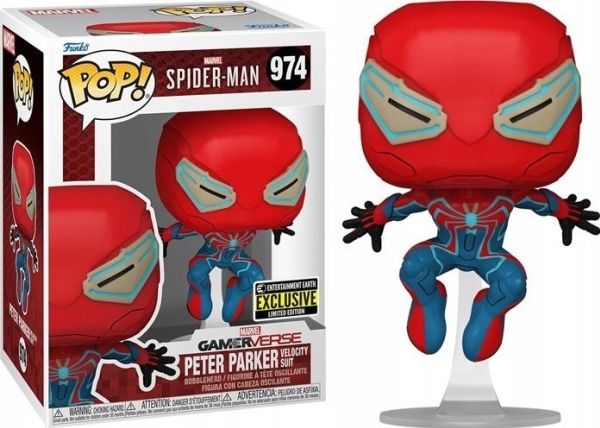Funko! POP Vinyl Excl Spiderman VELOCITY SUIT