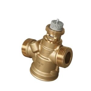 Danfoss control valve/flow limiter brass 15mm kvs 4.1 2-way
