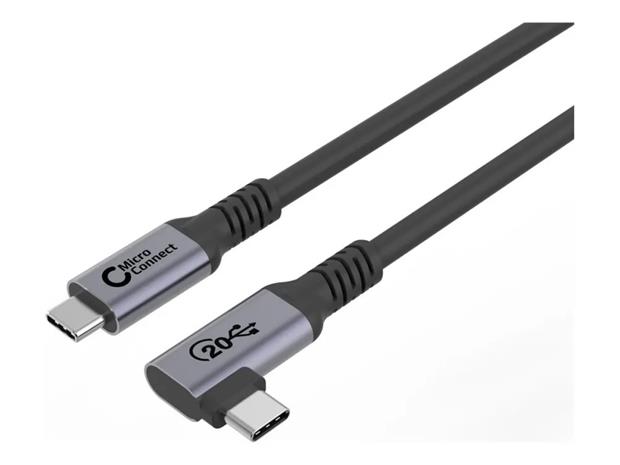Microconnect USB3.2CC4-A USB cable USB 3.2 Gen 2x2 4 m USB C Black