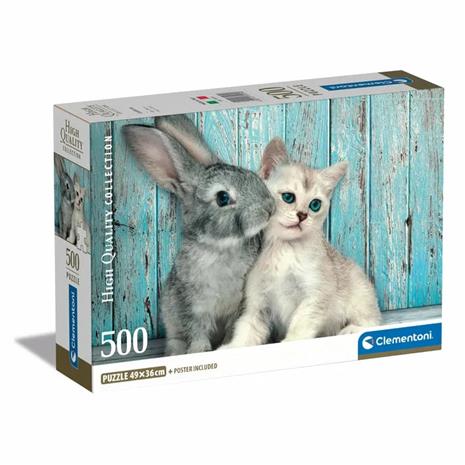 Clementoni Cat & Bunny (500) – kuva 6/6