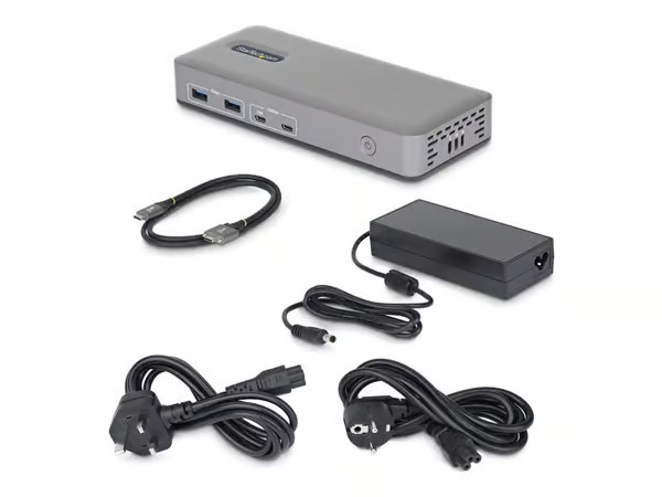 StarTech.com 199UE-USBC-DOCK laptop dock/port replicator Wired USB 3.2 Gen 2 (3.1 Gen 2) Type-C Grey