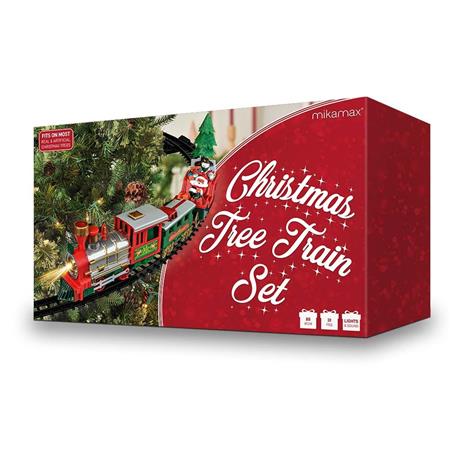 Mikamax Christmas Tree Train Set