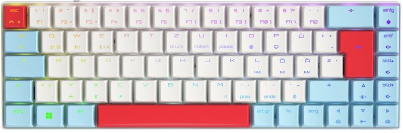 Cherry MX-LP 2.1 Compact Wireless RGB, langaton näppäimistö