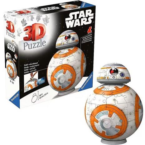 Ravensburger 3D Puzzle Star Wars BB-8 99pcs. 3D Palapeli