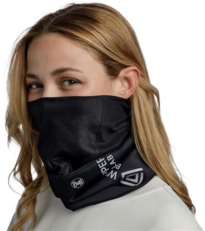 Buff Buff Windproof Neckwarmer Logo Black
