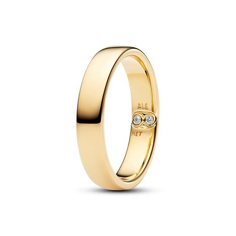 Pandora Stackable Engravable Classic Band sormus 164776C01 – kuva 5/5