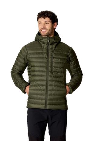 Rab Rab Men's Microlight Alpine Hoody miesten hupullinen talvitakki – kuva 7/8