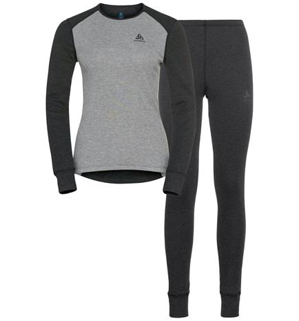 Odlo Women's Active Warm Spec Set Dark grey M