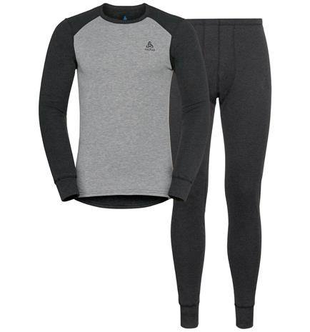Odlo Men's Active Warm Spec Set Dark grey S