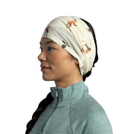 BUFF Merino Lightweight Prints - TINSU ECRU - One Size