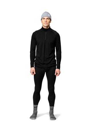 Devold Duo Active Zip Neck Men Musta S