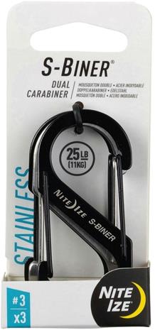 Nite Ize Nite Ize S-biner Dual 3# 3-pack