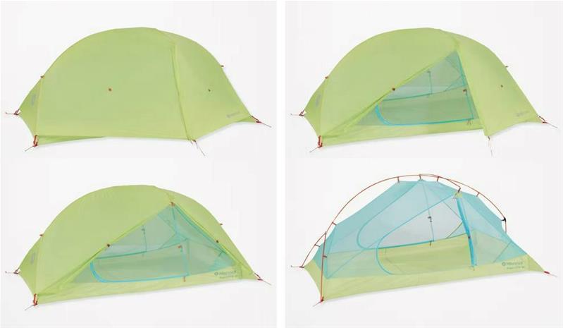 Marmot Superalloy 3P Tent, vihreä