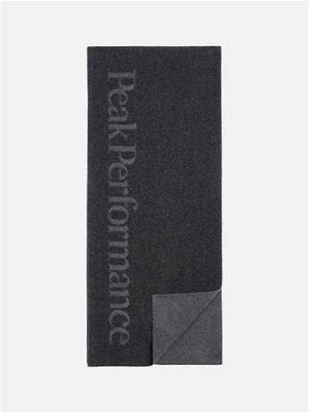 Peak Performance Wool Scarf Musta – kuva 4/4
