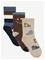 MINYMO 3-Pack Socks - FEATHER GRAY - 31\34 – kuva 1