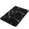 Kylpyhuonematto MARBLE 40x60 cm musta – kuva 4