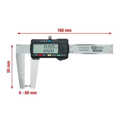 KS Tools mittaharppi 160 mm 300.0540