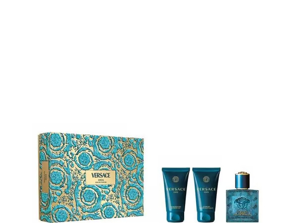 Versace Eros EDT spray 50 ml + SG 50 ml + ASB 50 ml (bundle)
