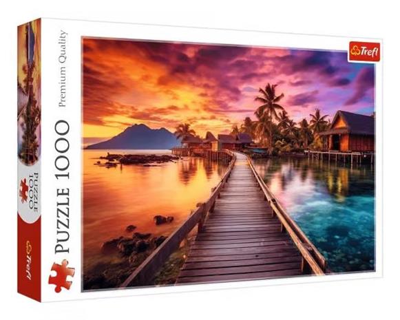 Trefl Pappussel Trefl 1000 Bitar Paradise Island - Multi/patterned - ONE SIZE – kuva 6/6