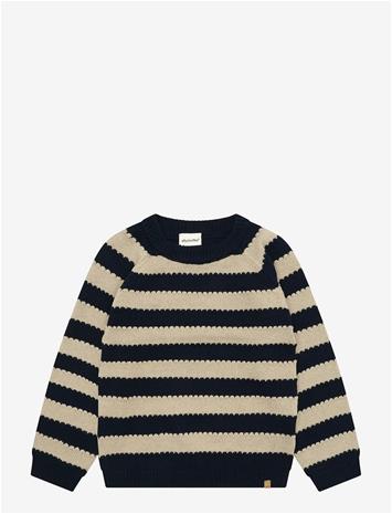 MINYMO Pullover Ls Knit - DARK SAPPHIRE - 110 – kuva 1/1