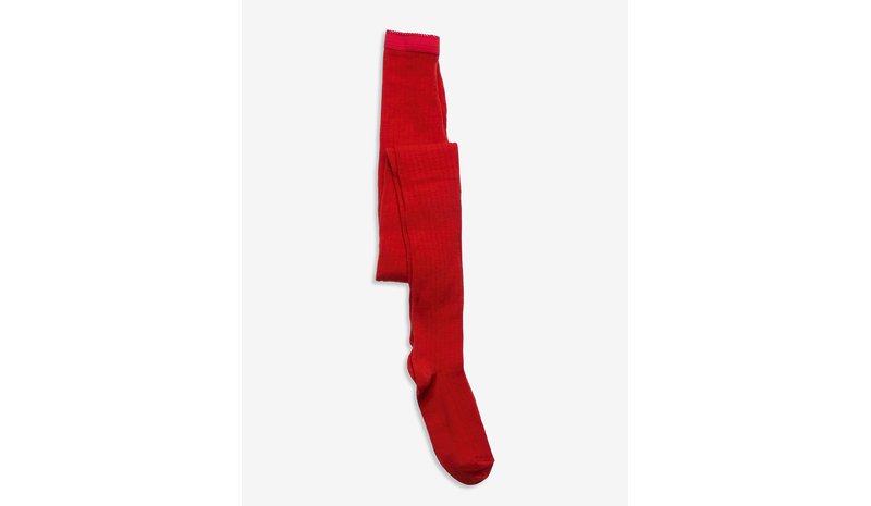 MP DENMARK Wool Rib Tights - TOMATO - 56/62 – kuva 1/1