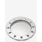 ALESSI Non-Slip Bottle Coaster In 18/10 Stainless Steel 2 Pieces - STEEL - D15 cm