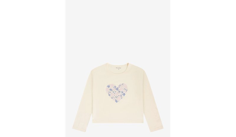 MINYMO T-Shirt Ls - MOONLIGHT BLUE - 134 – kuva 2/2