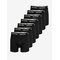 ONLY & SONS Onsfitz Solid Black Boxer 7-Pack Noos - BLACK - M – kuva 2